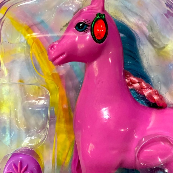 MAGIC TOUCH PONY VINTAGE 90s MAGIC JEWEL PONY JASMINE JEWELS LIGHT UP & BLINK - Picture 3 of 15